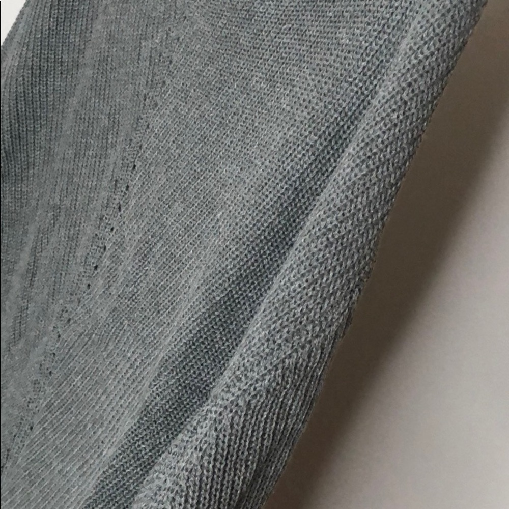 Grey tunic sweater top - Picture 7 of 9